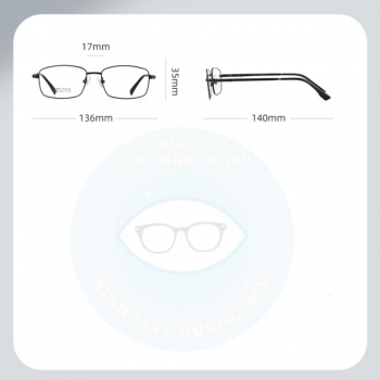 Gọng kim loại mã 34765